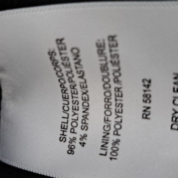 New Maggy London / black dress with white trim/ very classy - Picture 10 of 10